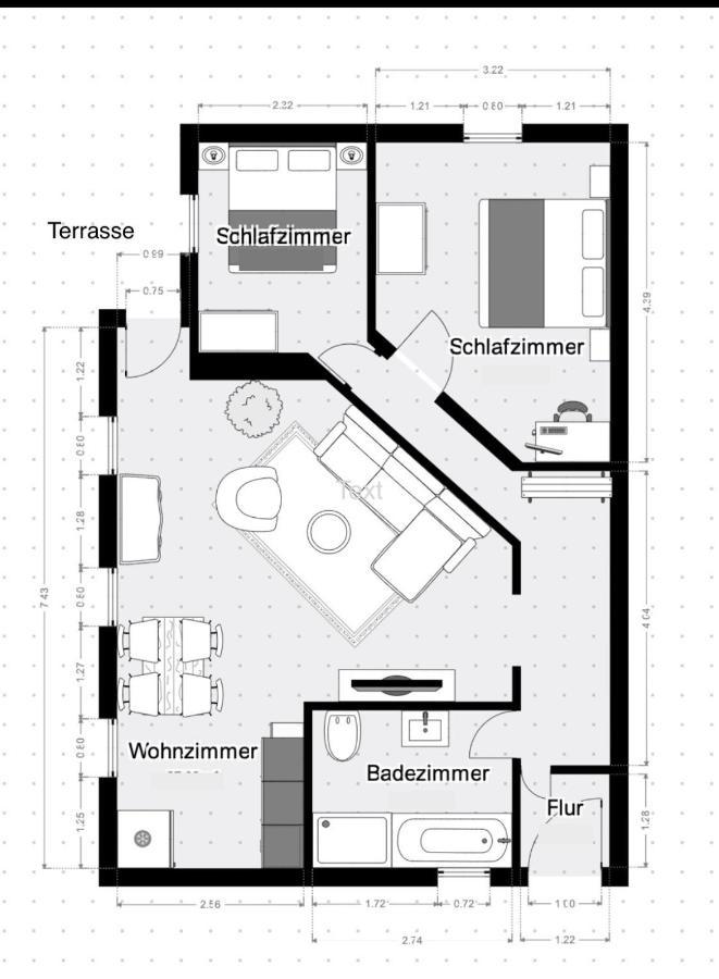 Snug Stays I 3 Zimmer Design Apartment Am See Mit Garten I Home Office I Highspeed Wifi Weßling 외부 사진