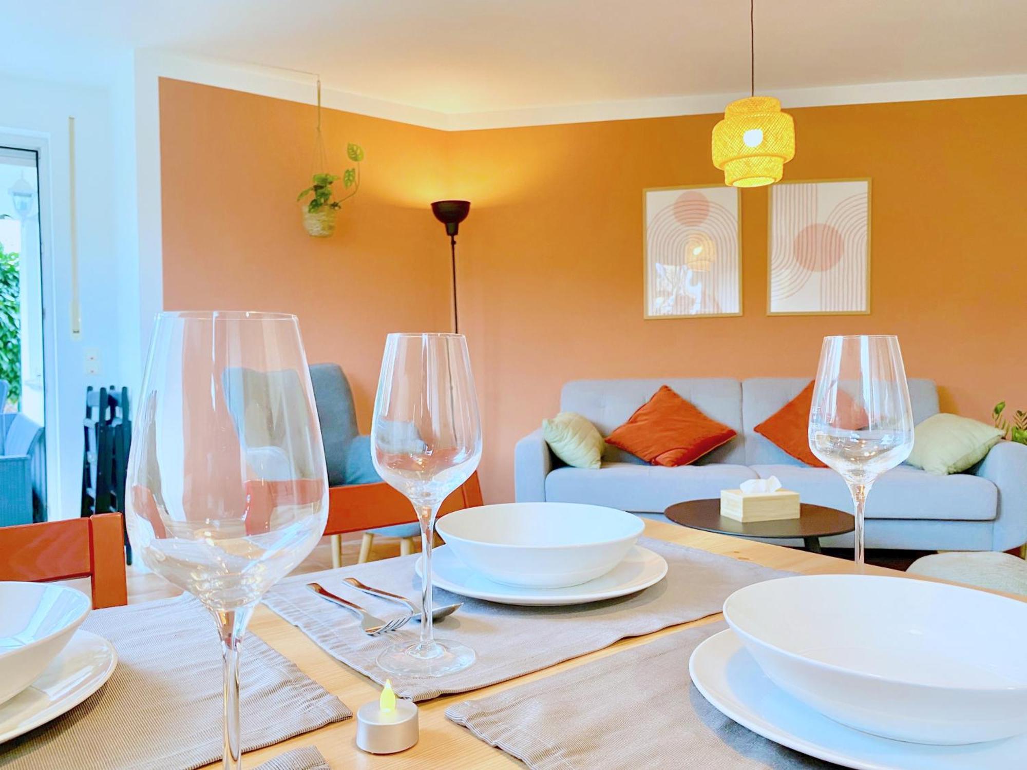 Snug Stays I 3 Zimmer Design Apartment Am See Mit Garten I Home Office I Highspeed Wifi Weßling 외부 사진